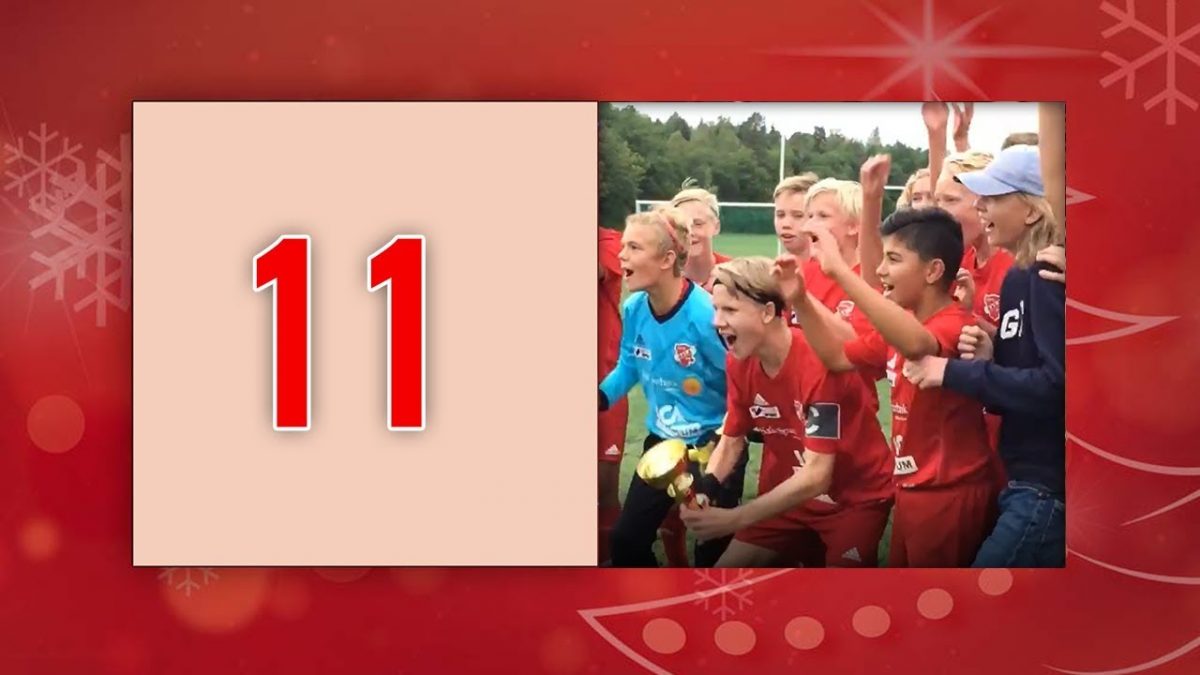 Sala-Heby Fotbolls Adventskalender 2018 –  Lucka 11