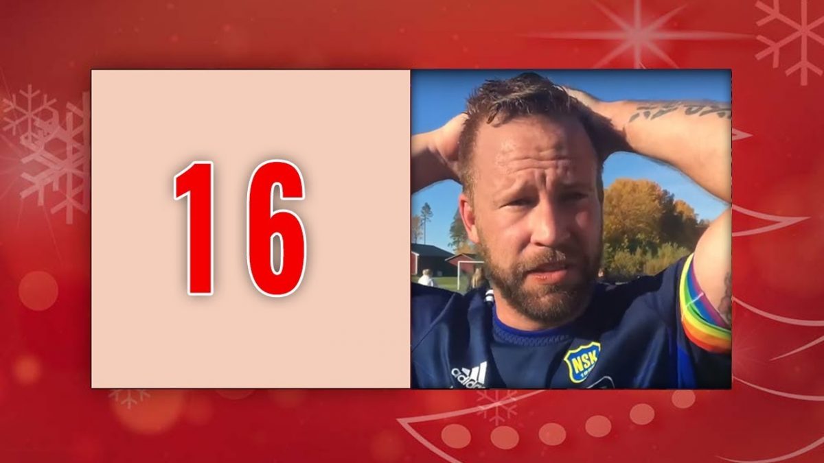 Sala-Heby Fotbolls adventskalender 2018 – Lucka 16