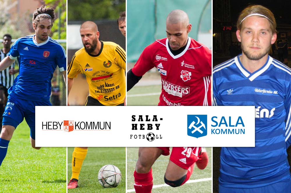Sala kommuns lag som ska till Tegelvallen på lördag