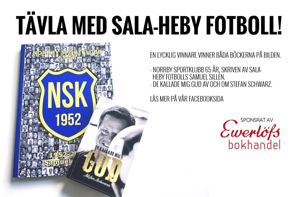 Var med och tippa - vinn två fotbollsböcker! Var med och tippa - vinn två fotbollsböcker!