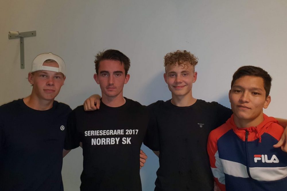 Den här måndagen fick Norrby SK jubla för en trepoängare