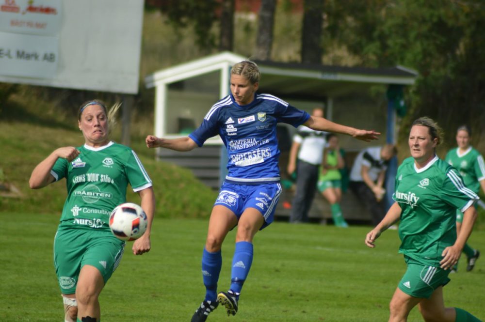 Serieledaren blev för svår för Norrby SK:s damer - ”Vi var ganska nära” Serieledaren blev för svår för Norrby SK:s damer - ”Vi var ganska nära”