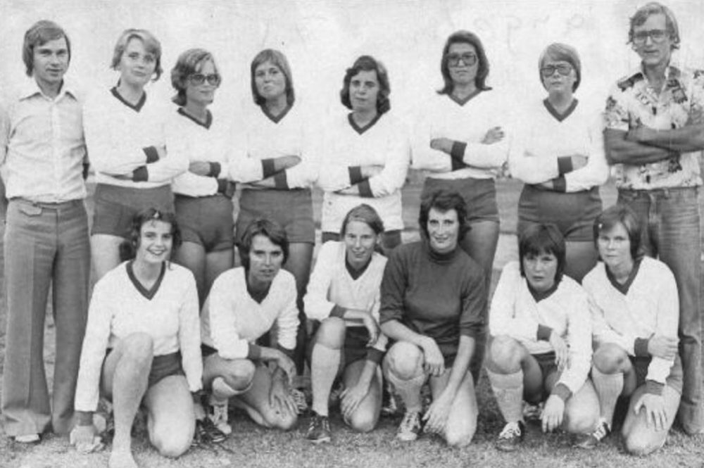 I början av 70-talet startade damfotbollen i Morgongåva SK