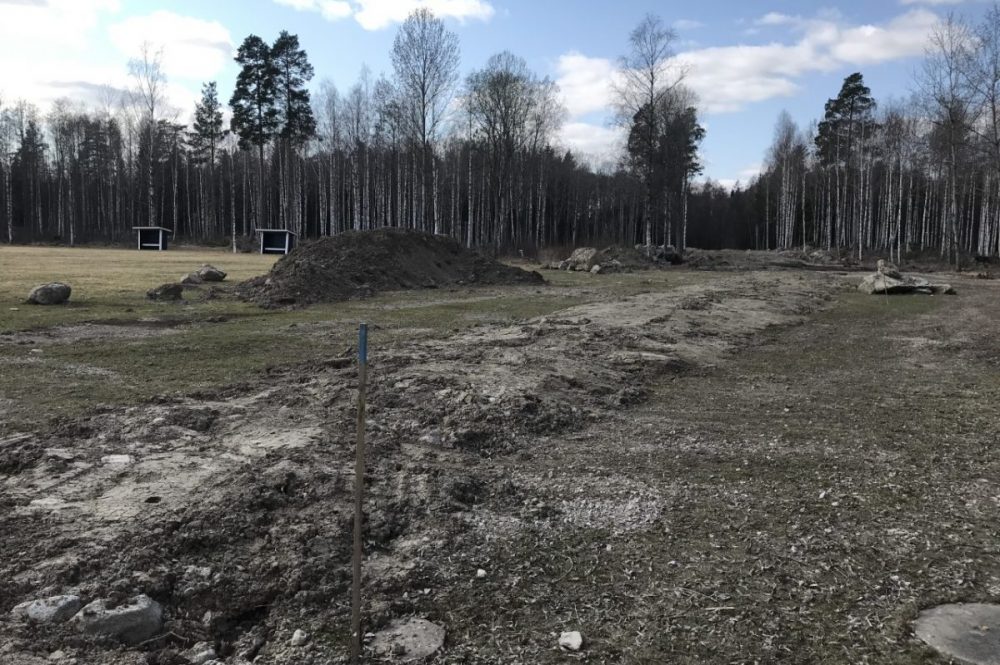 Markarbete stoppar FK Sala från Annedal Markarbete stoppar FK Sala från Annedal