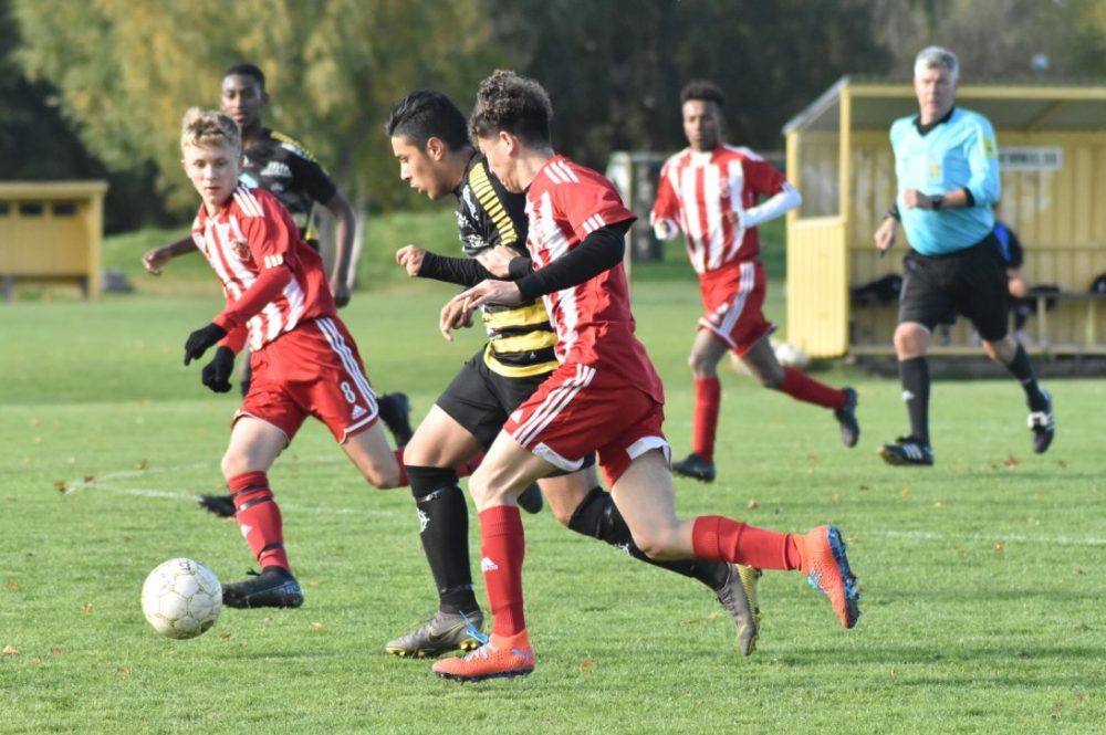Bildspel från Sala FF juniorers match mot Skiljebo SK