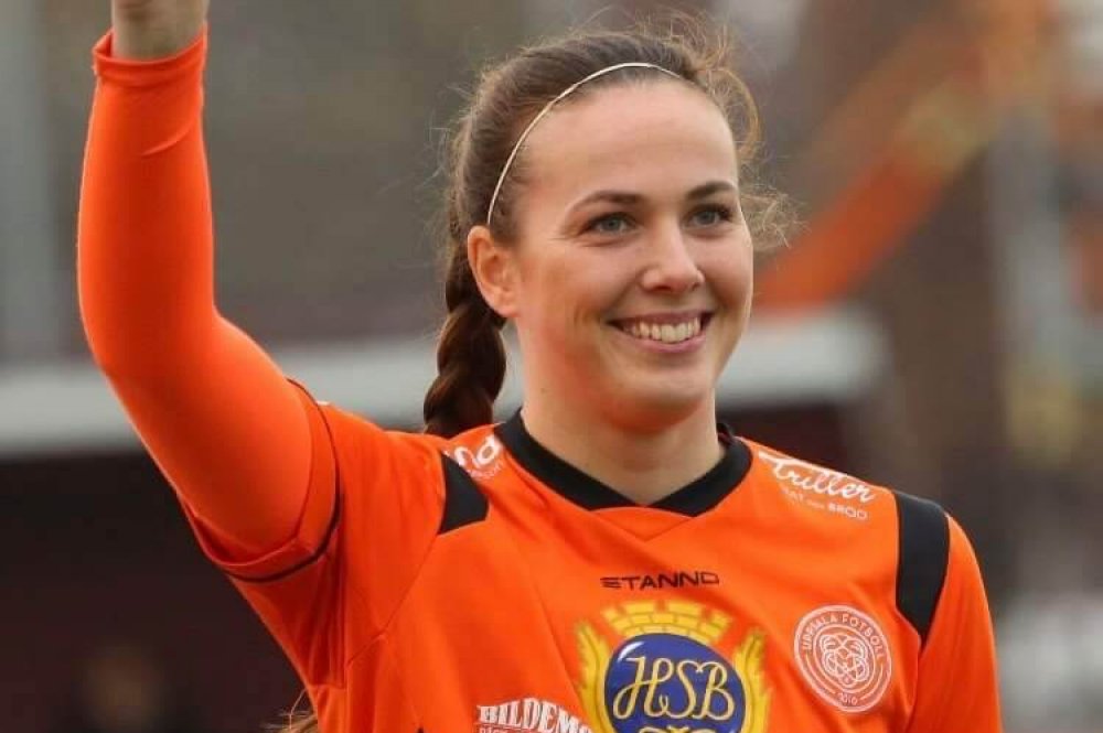 Lina och IK Uppsala är med i toppen av Elitettan