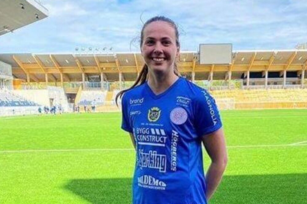 Lina och hennes Gusk hänger med bra i Elitettan