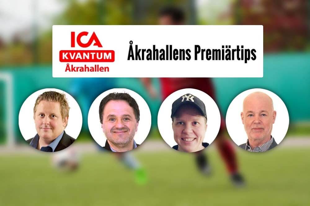 Här får du tips av Sala-Heby Fotbolls redaktion till Åkrahallens Premiärtips Här får du tips av Sala-Heby Fotbolls redaktion till Åkrahallens Premiärtips