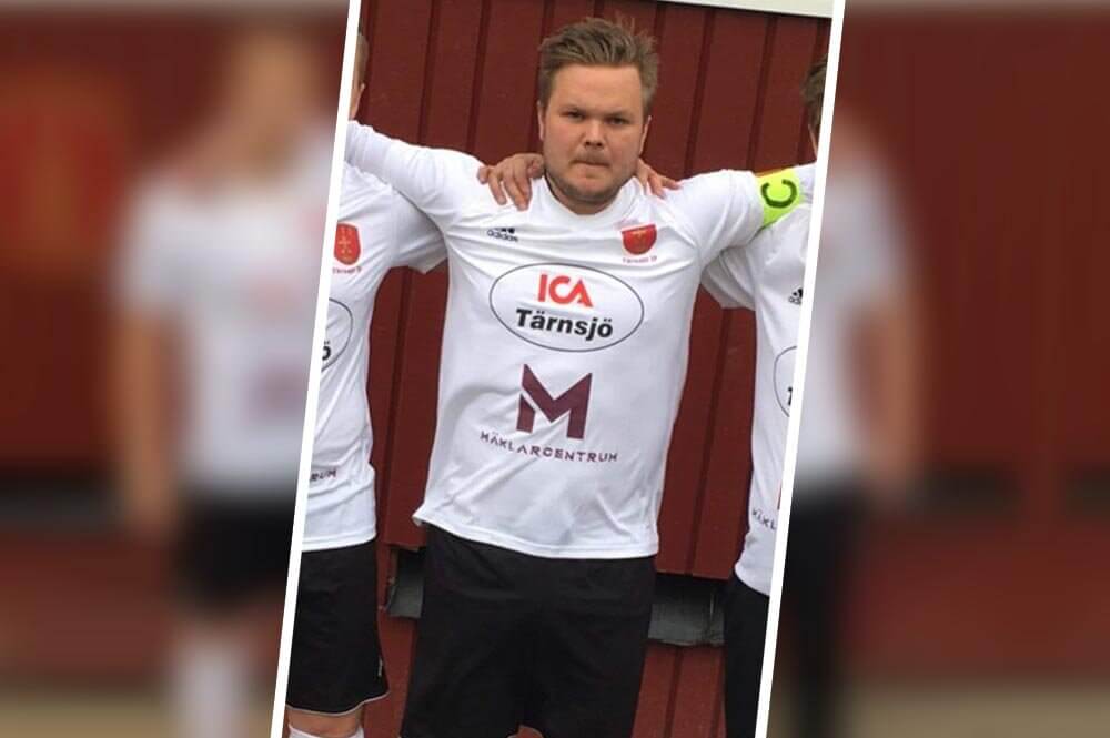 Heby AIF presenterar ett nyförvärv - mittbacken "Jocke" Hellman