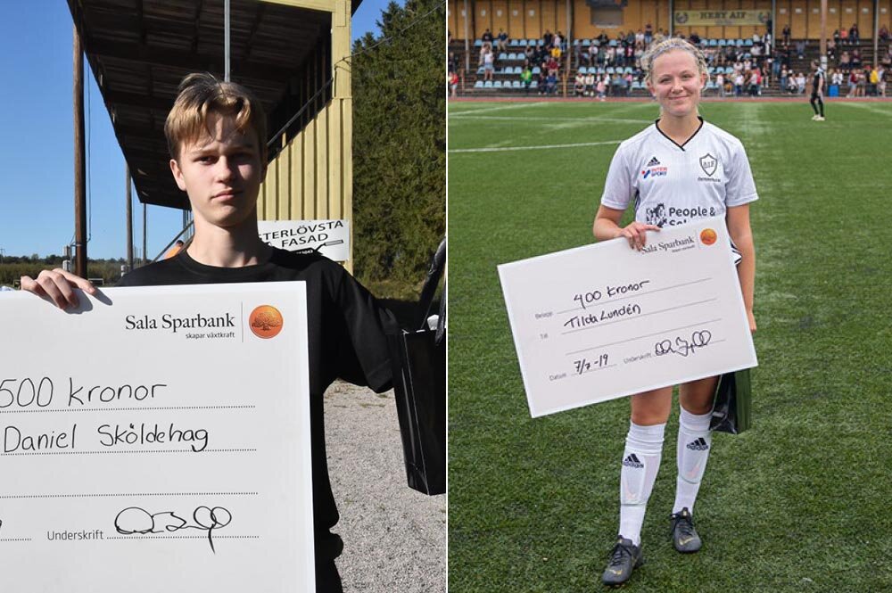 Sala-Heby Fotbolls ungdomsstipendium ska delas ut