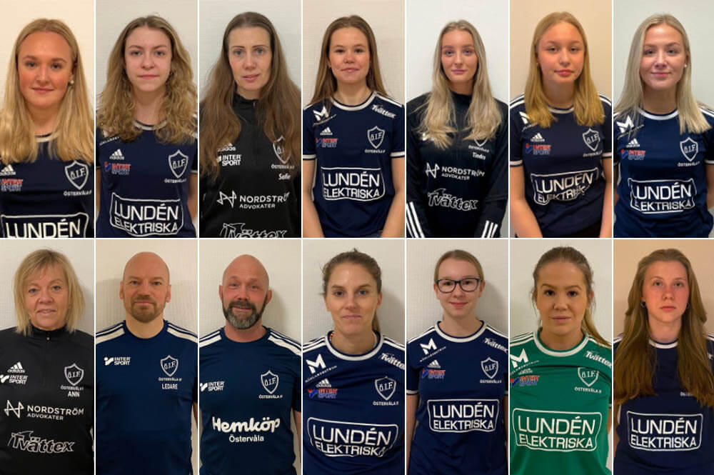 En hel drös med spelare och ledare klara för Östervåla IF En hel drös med spelare och ledare klara för Östervåla IF