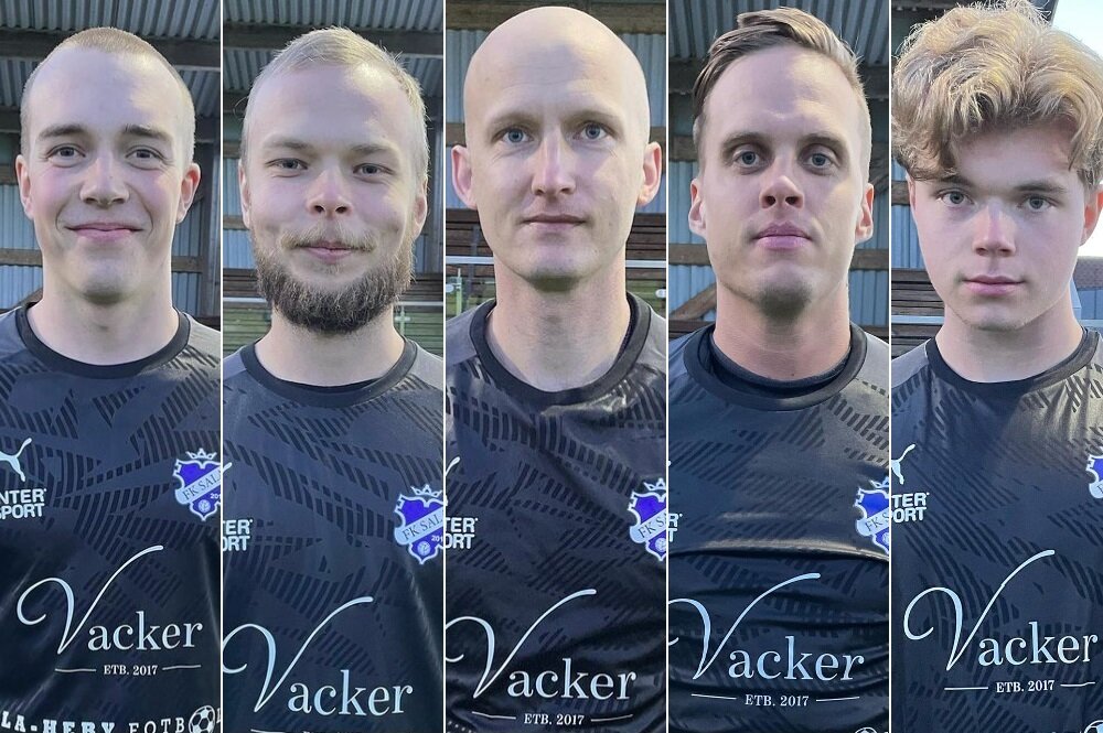 FK Sala presenterar ytterligare fem spelare till årets trupp FK Sala presenterar ytterligare fem spelare till årets trupp