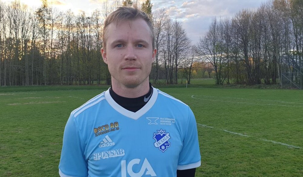 Filip gav FK Sala en tidig ledning men det räckte inte mot Gäddeholms FF