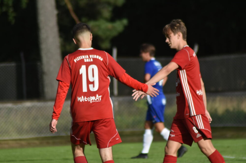 Division 3-sejourens sista hemmamatch för Sala FF spelas på lördagen Division 3-sejourens sista hemmamatch för Sala FF spelas på lördagen
