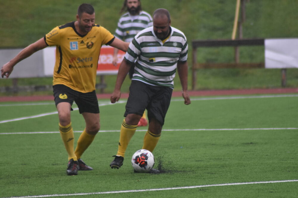 Bildspel från veteranmatchen på Tegelvallen