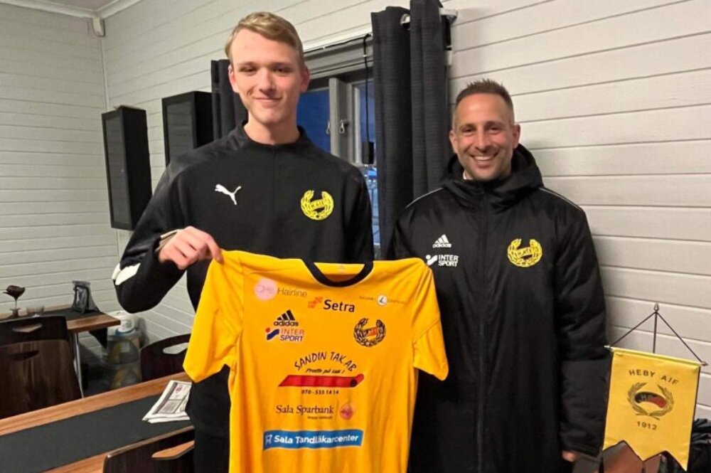 Albin klar för Heby AIF - ”Spännande spelare”