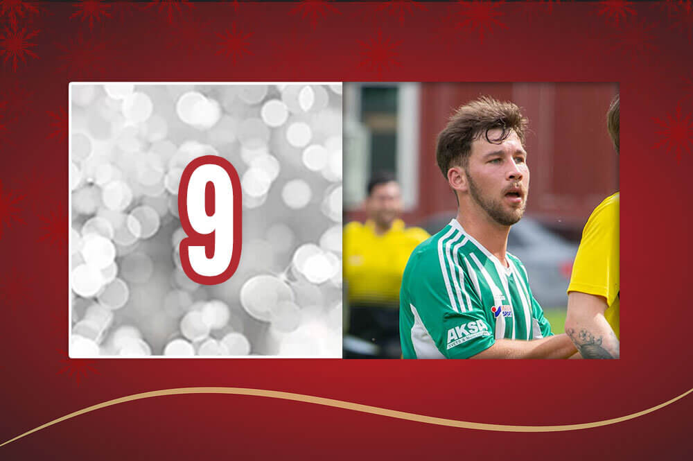 Sala-Heby Fotbolls Julkalender 2022 - Lucka 9 Joel Markefka