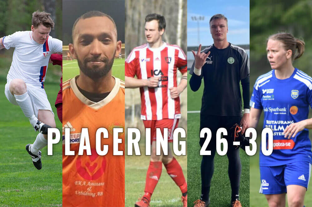 De hetaste lokala spelarna i år - placering 26-30!