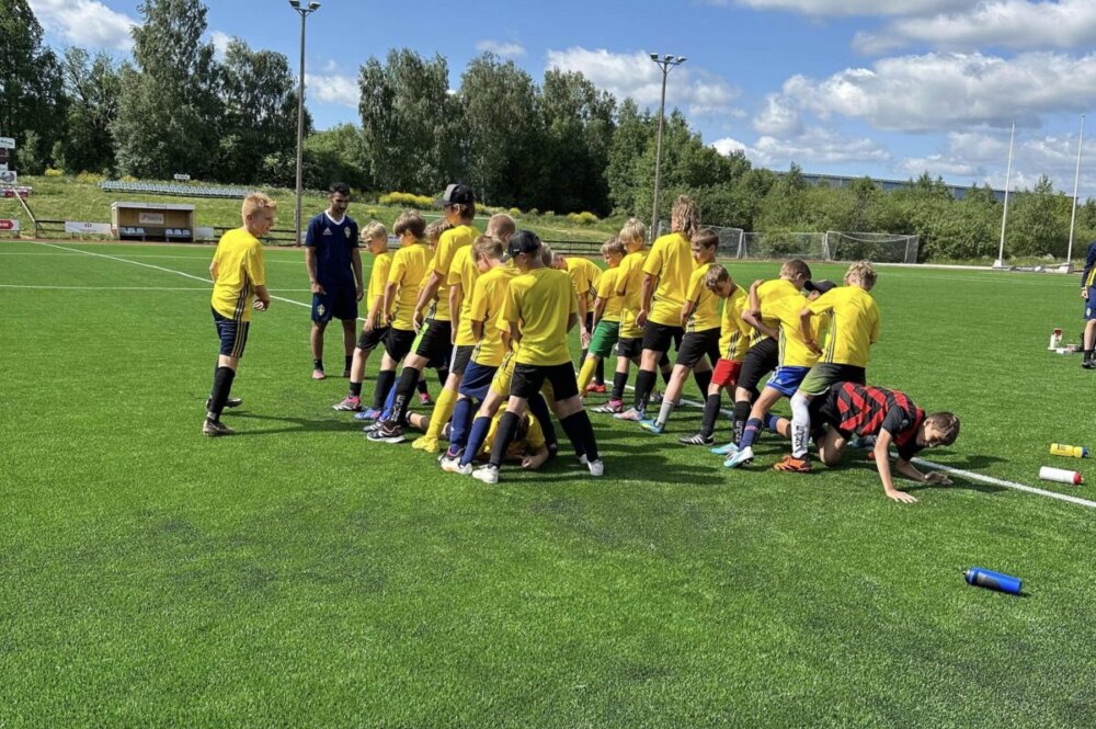 Deltagarrekord i Heby AIF:s fotbollsskola Deltagarrekord i Heby AIF:s fotbollsskola