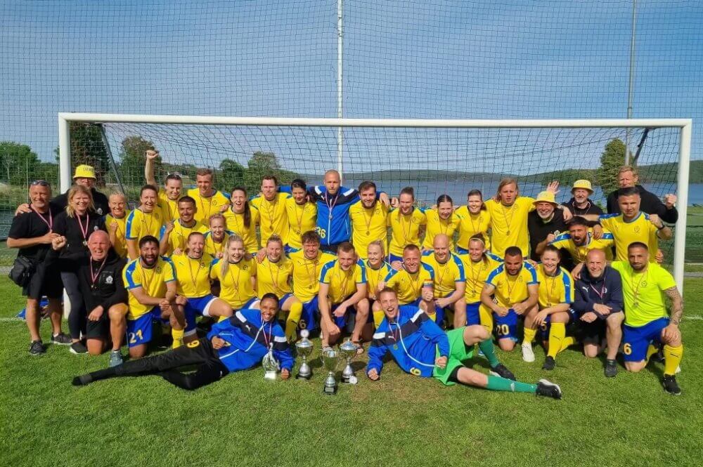 Stina debuterade i landslaget - blev nordisk mästare