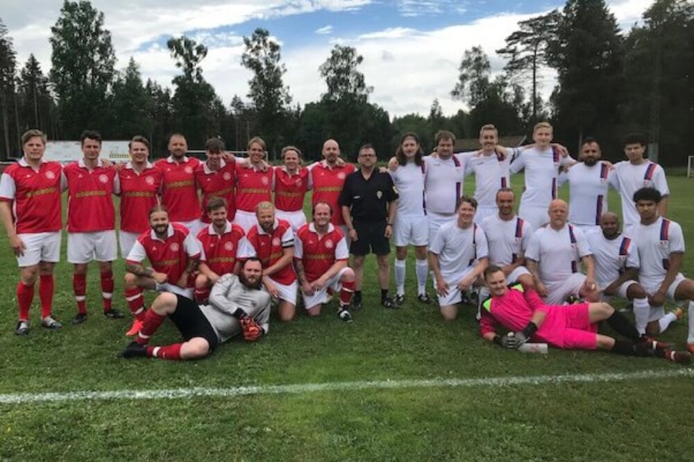 Hemvändarmatch på Vittinge IP - "Hoppas det blir en tradition"