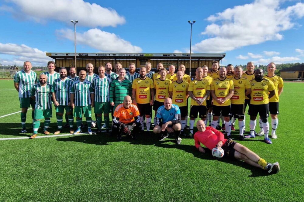 Tobias Bosell assisterade till alla målen när Haif vann veteranmatchen mot MSK Tobias Bosell assisterade till alla målen när Haif vann veteranmatchen mot MSK