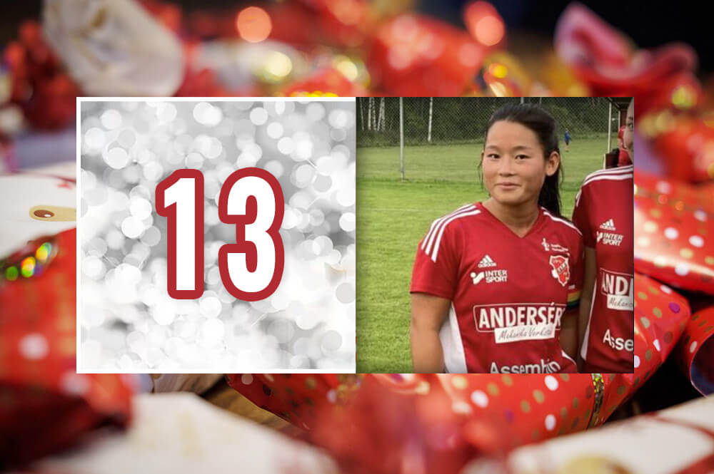 Sala-Heby Fotbolls adventskalender 2023 - Lucka 13