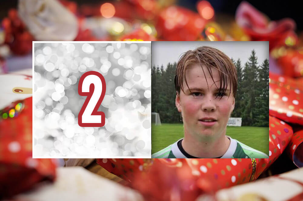 Sala-Heby Fotbolls adventskalender 2023 - Lucka 2