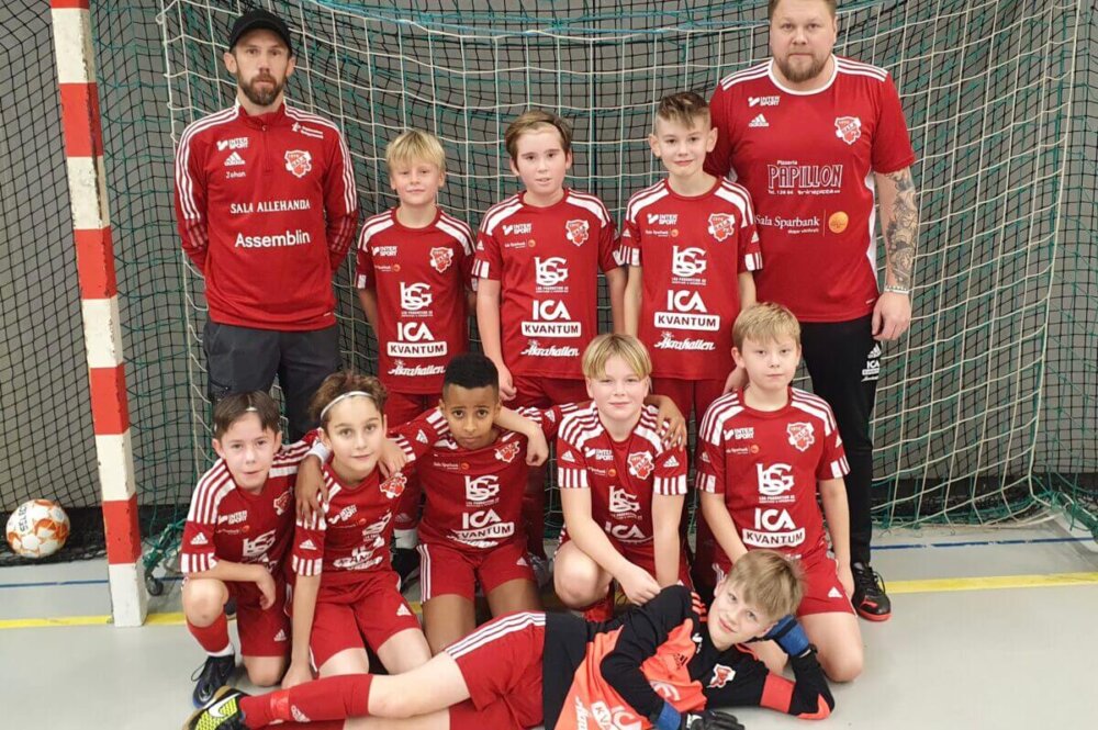 Nu är Julcupen i gång - först ut var pojkar födda 2013