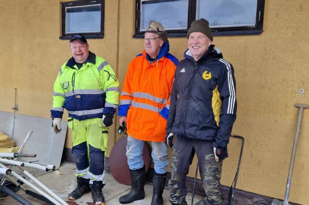 Idéella krafter lägger ner massor av timmar på att återställa Tegelvallen Idéella krafter lägger ner massor av timmar på att återställa Tegelvallen