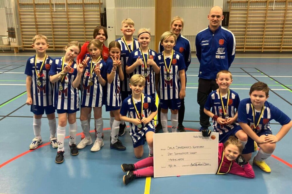 Hebycupen avslutad - pojkar födda 2013 var sist ut