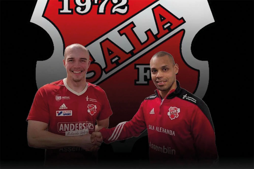 Förlust i första träningsmatchen för Sala FF - "Andra halvlek är jag nöjd med"