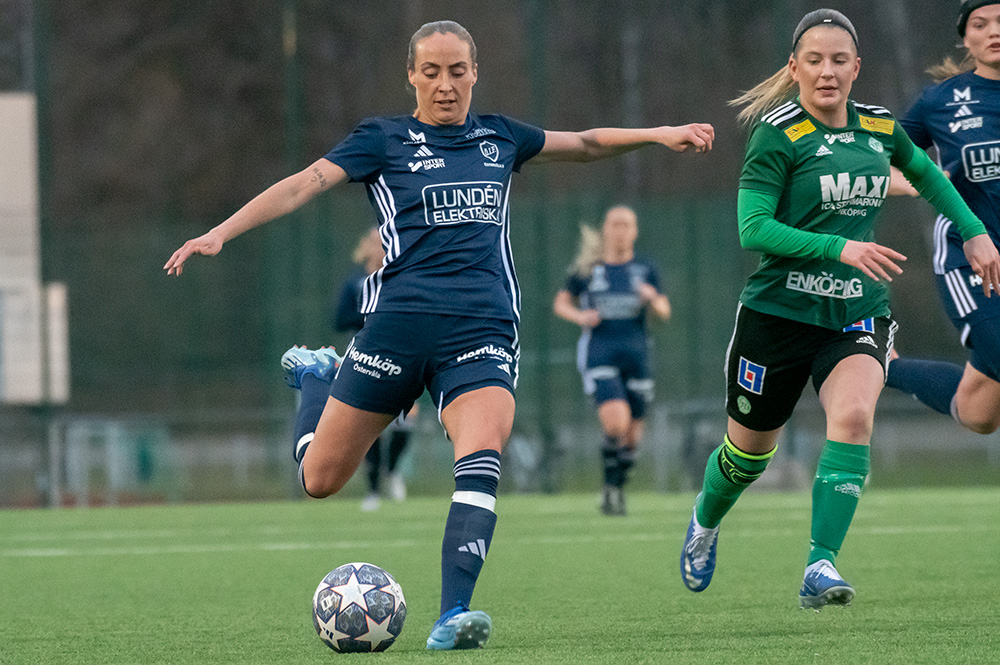 Pernilla tog sin andra raka seger i Sala-Heby Fotbolls spelarbörs