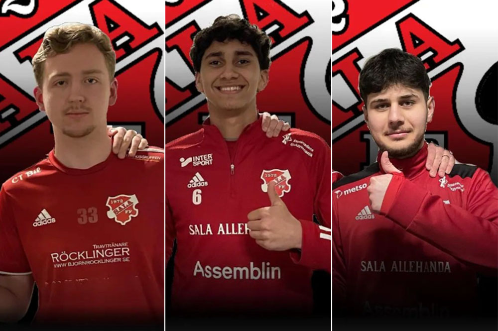 En trio spelare har gett tumme upp att spela för Sala FF