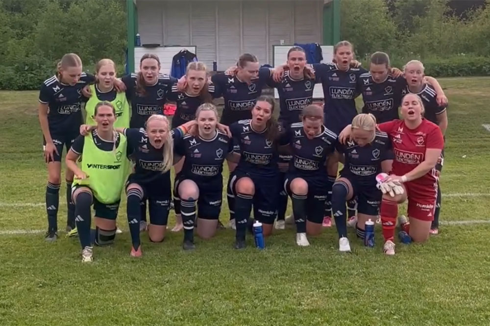 Östervåla IF:s andralag har häng på andraplatsen Östervåla IF:s andralag har häng på andraplatsen