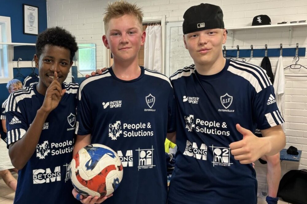 Femetta för ÖIF:s juniorer när Philip fixade ett hattrick Femetta för ÖIF:s juniorer när Philip fixade ett hattrick