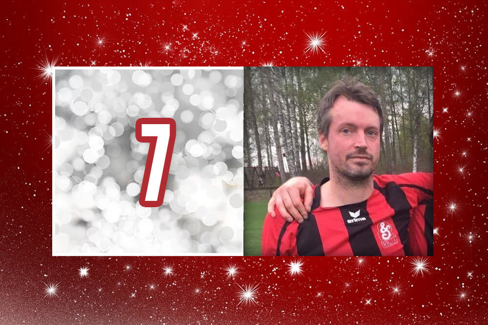 Sala-Heby Fotbolls adventskalender 2024 - Lucka 7 Christoffer Swartling Sala-Heby Fotbolls adventskalender 2024 - Lucka 7 Christoffer Swartling