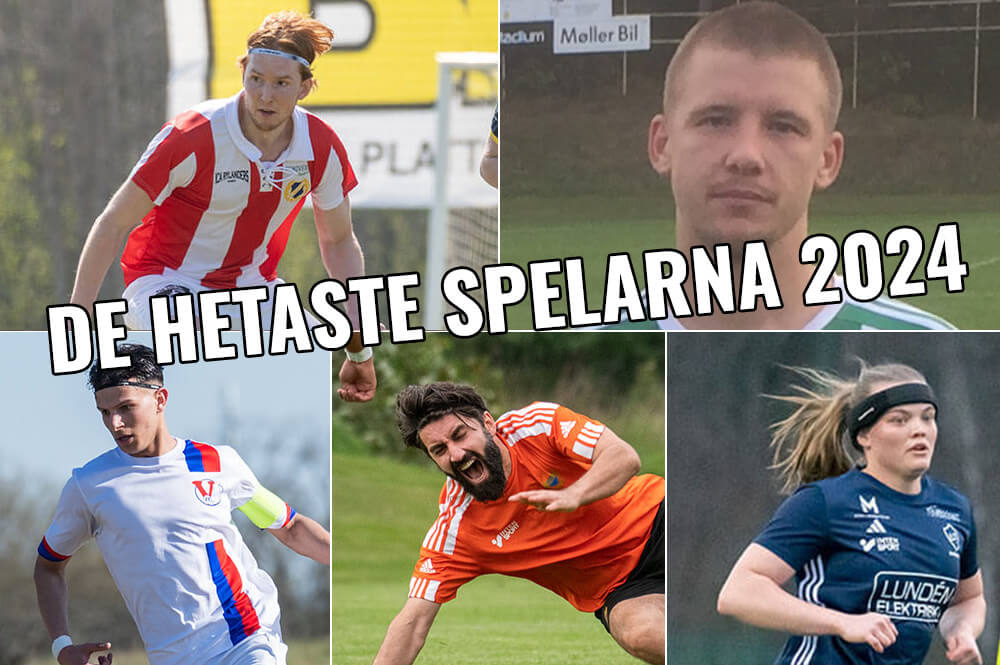 Listan över de hetaste spelarna 2024 - placering 31-35