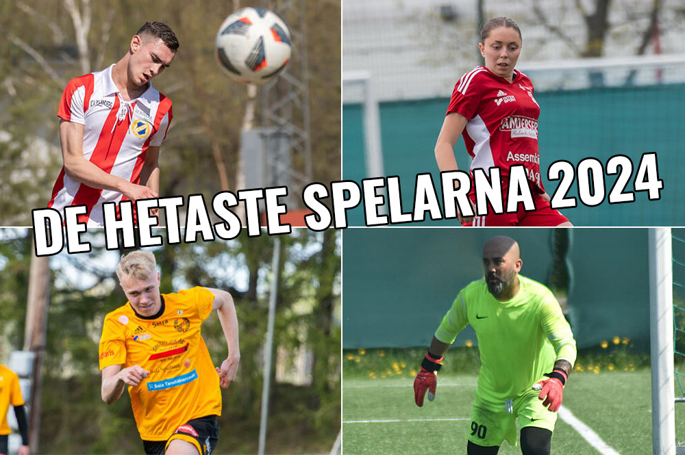 Listan över de hetaste spelarna 2024 - placering 2-5 Listan över de hetaste spelarna 2024 - placering 2-5
