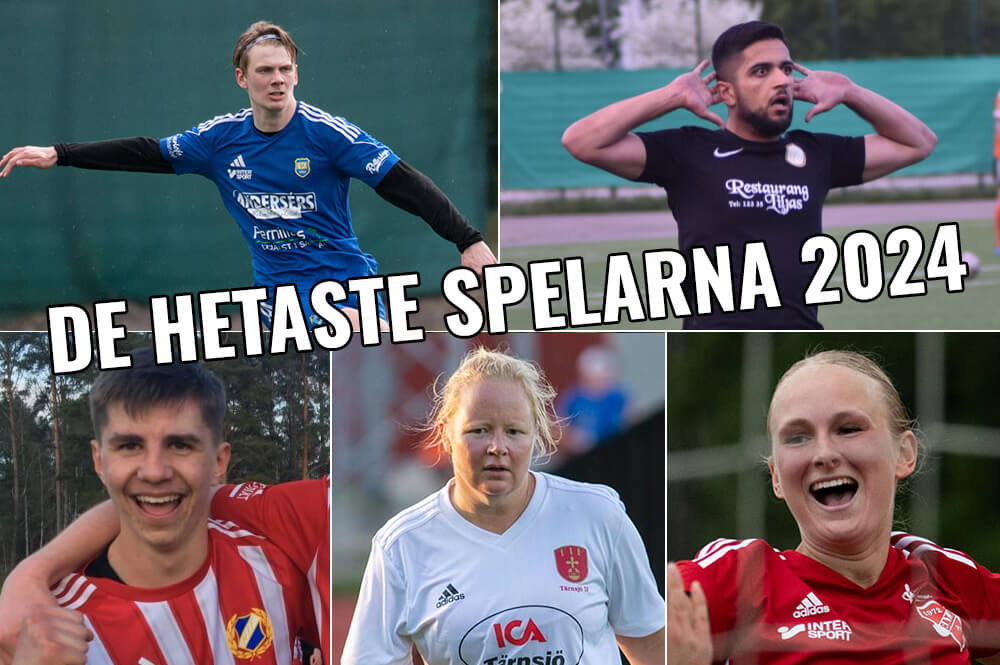 Listan över de hetaste spelarna 2024 - placering 36-40