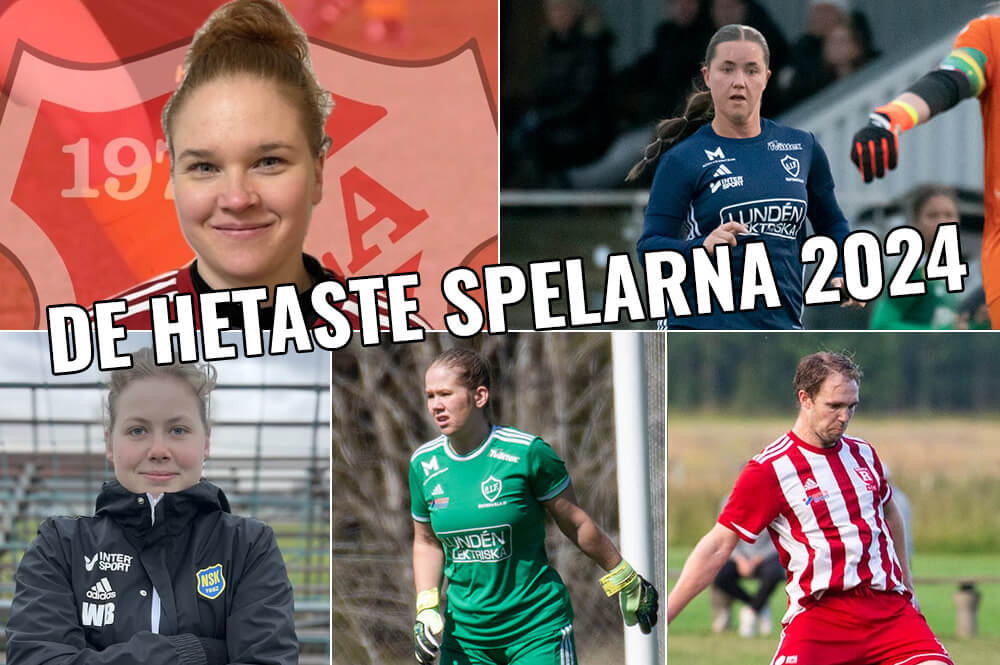 Listan över de hetaste spelarna 2024 - placering 16-20 Listan över de hetaste spelarna 2024 - placering 16-20