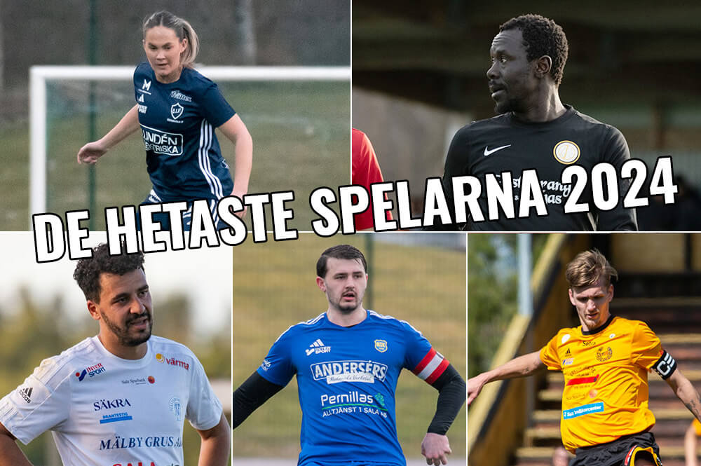 Listan över de hetaste spelarna 2024 - placering 6-10