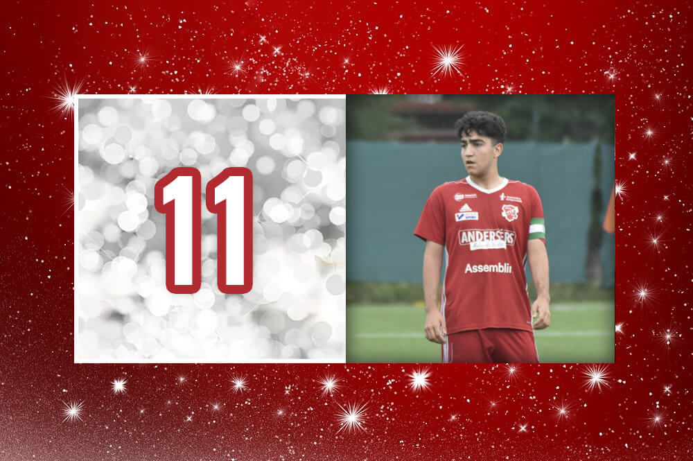 Sala-Heby Fotbolls adventskalender 2024 - Lucka 11 Sipan Kalesh