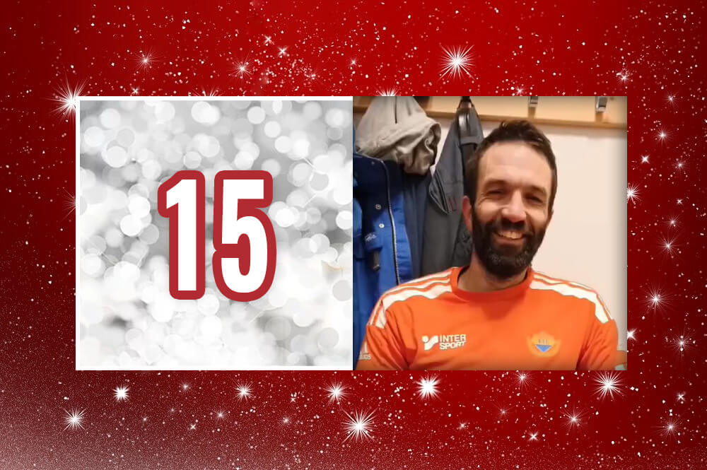 Sala-Heby Fotbolls adventskalender 2024 - Lucka 15 Oscar Andersson