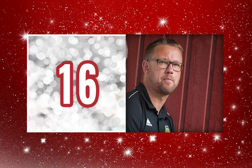 Sala-Heby Fotbolls adventskalender 2024 - Lucka 16 Douglas Johansson