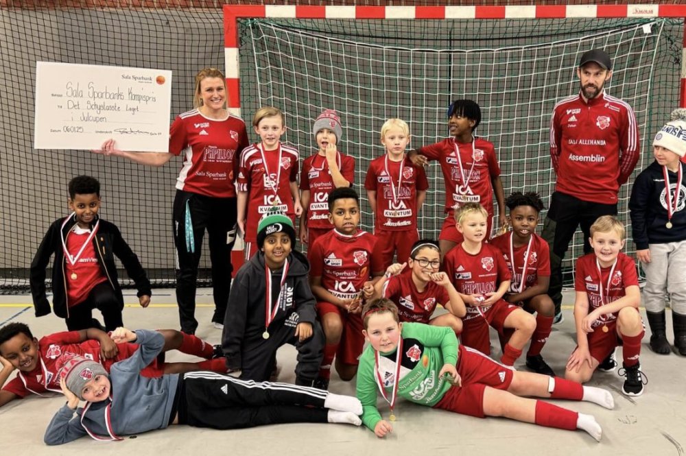 Näst sista klassen i Julcupen - då ska pojkar födda 2016 spela