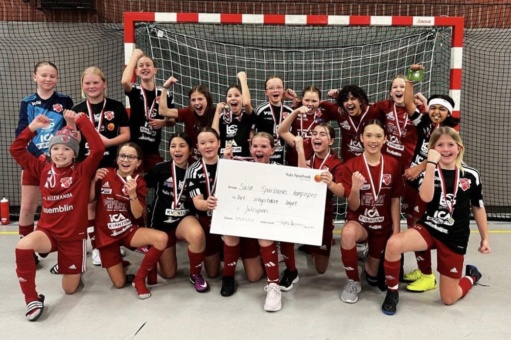 Flickor födda 2013 ska för första gången spela om medaljer i Julcupen