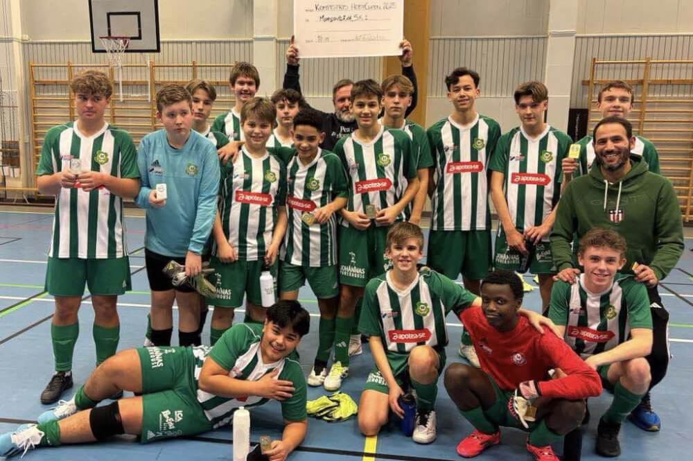 Storslam för Morgongåva SK när P11/12 spelade Hebycupen