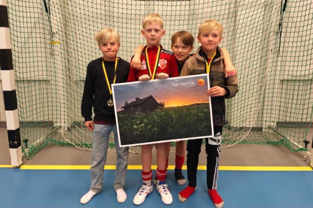 Sala FF erhöll Sala Sparbanks Kompispris vid Hebycupen