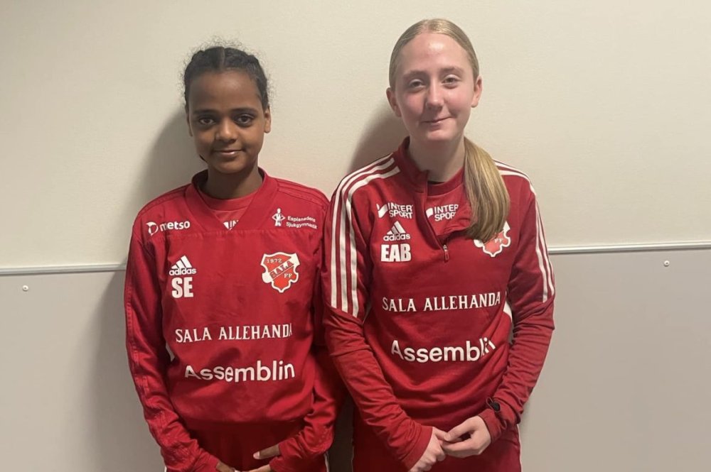 Saron och Ellen ska matcha med Västmanland distriktslag